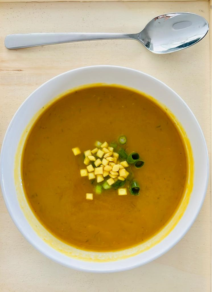 מרק בטטה קל ומהיר להכנה